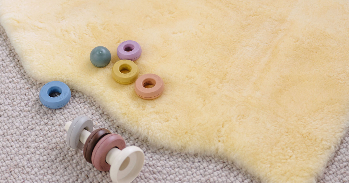 “So soft and lush” Why parents love the Babyrest lambskin rug