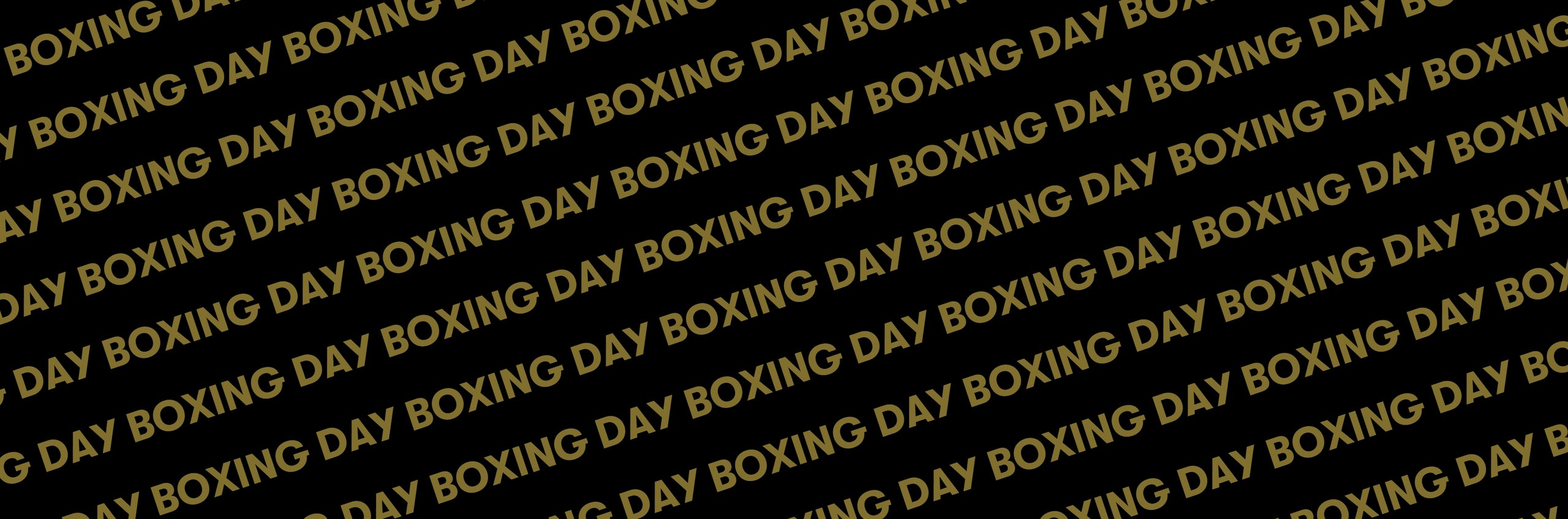 Boxing Day 2022