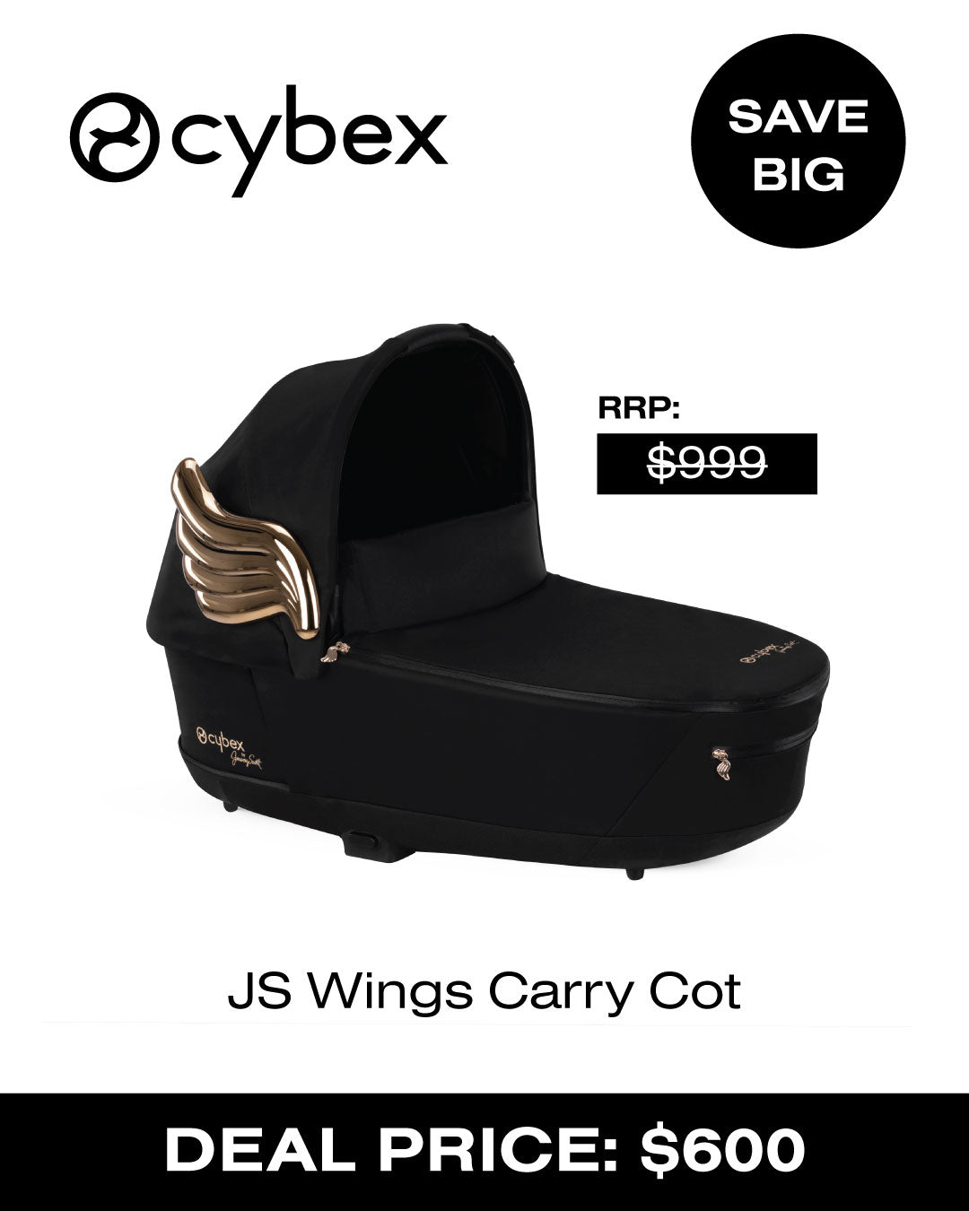 cybex by jeremy scott price Priam Lux Carry Cot