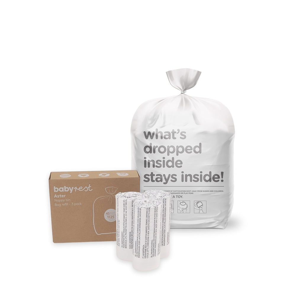 Aster Nappy Bin Bags Refill 3 pack