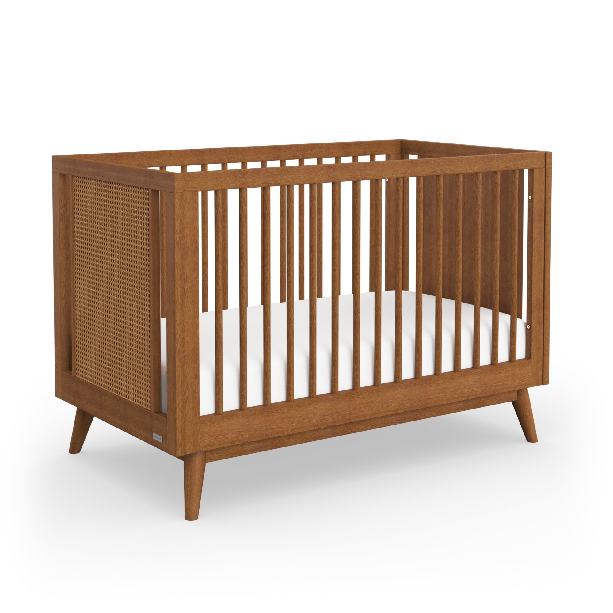 Mid century hotsell modern mini crib