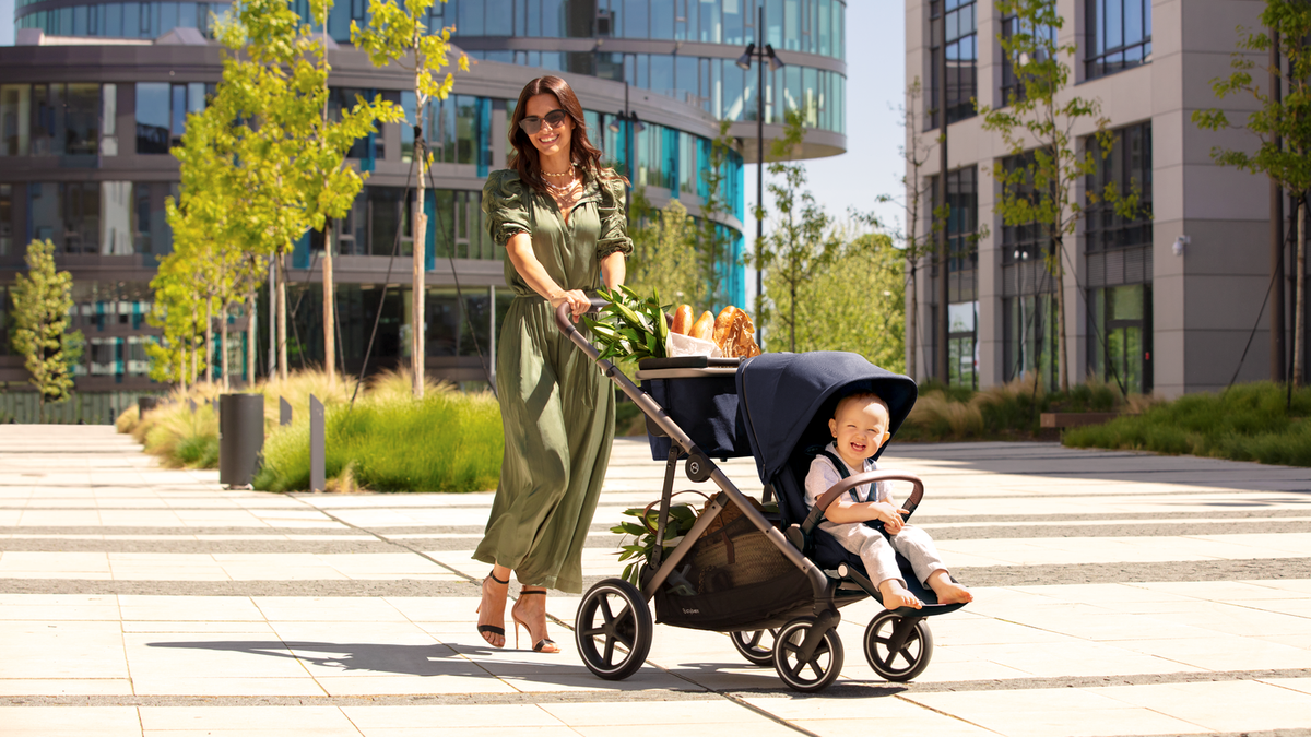 Discover the Cybex Gazelle S single to double pram