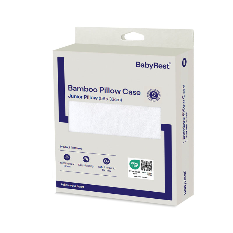 Junior Pillow Case 2 pack - Bamboo