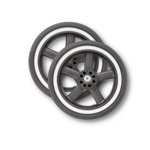 Part: Mios rear wheel set of 2 White rim