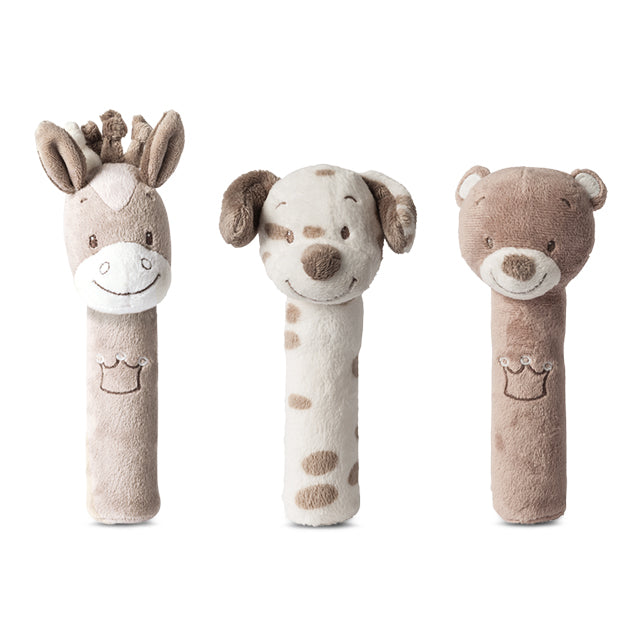 Max, Noa & Tom Collection - Cri-Cris. Pack of 3 (1 ea style)